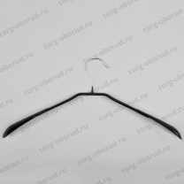 Вешалка плечики для одежды комбинированная, цвет: черный (без перекладины), размер одежды: 40-42(S). WL135