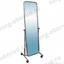 Зеркало напольное, регулируемое, в полный рост, 1600х510мм, цвет хром. MD-ST 294