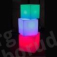 Пластиковые светящиеся кубы